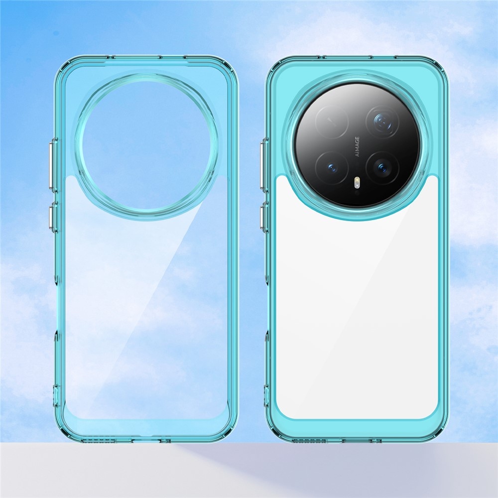 Gelový obal s pevnými zády na Honor Magic 8 Pro 5G - světlemodrý