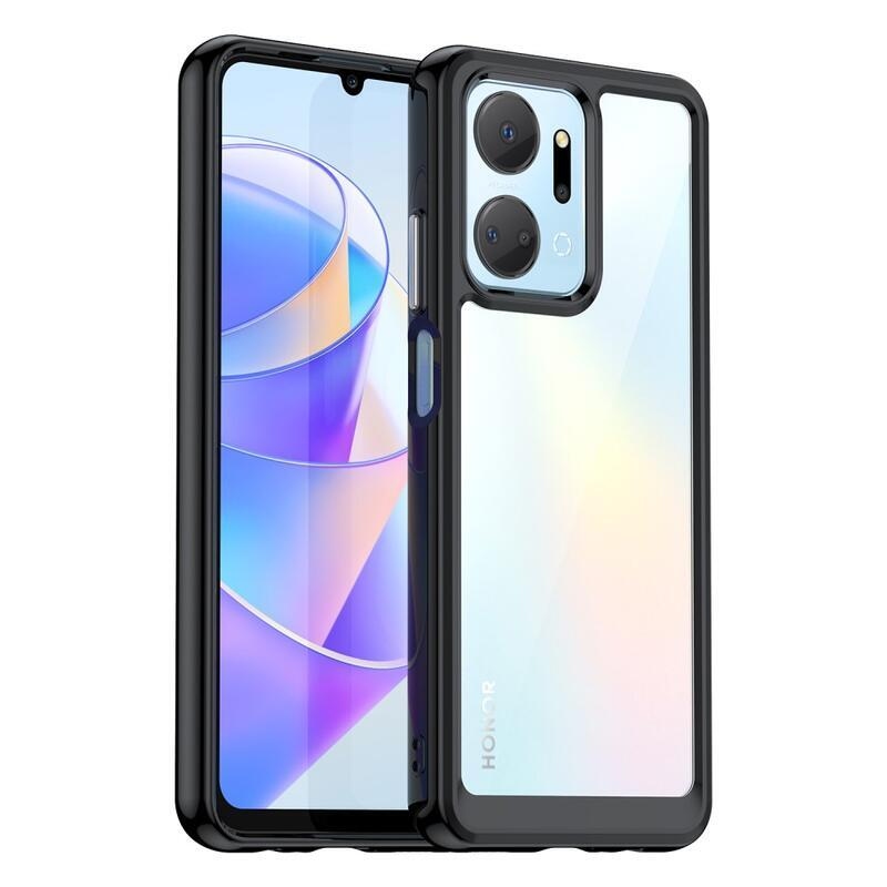 Gelový obal s pevnými zády na Honor X7a - černý