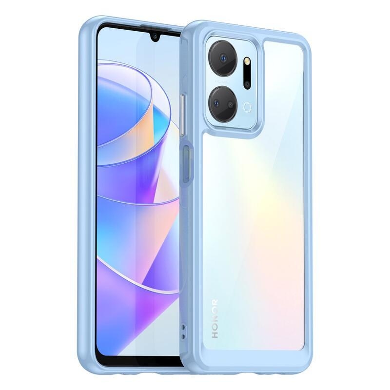 Gelový obal s pevnými zády na Honor X7a - modrý
