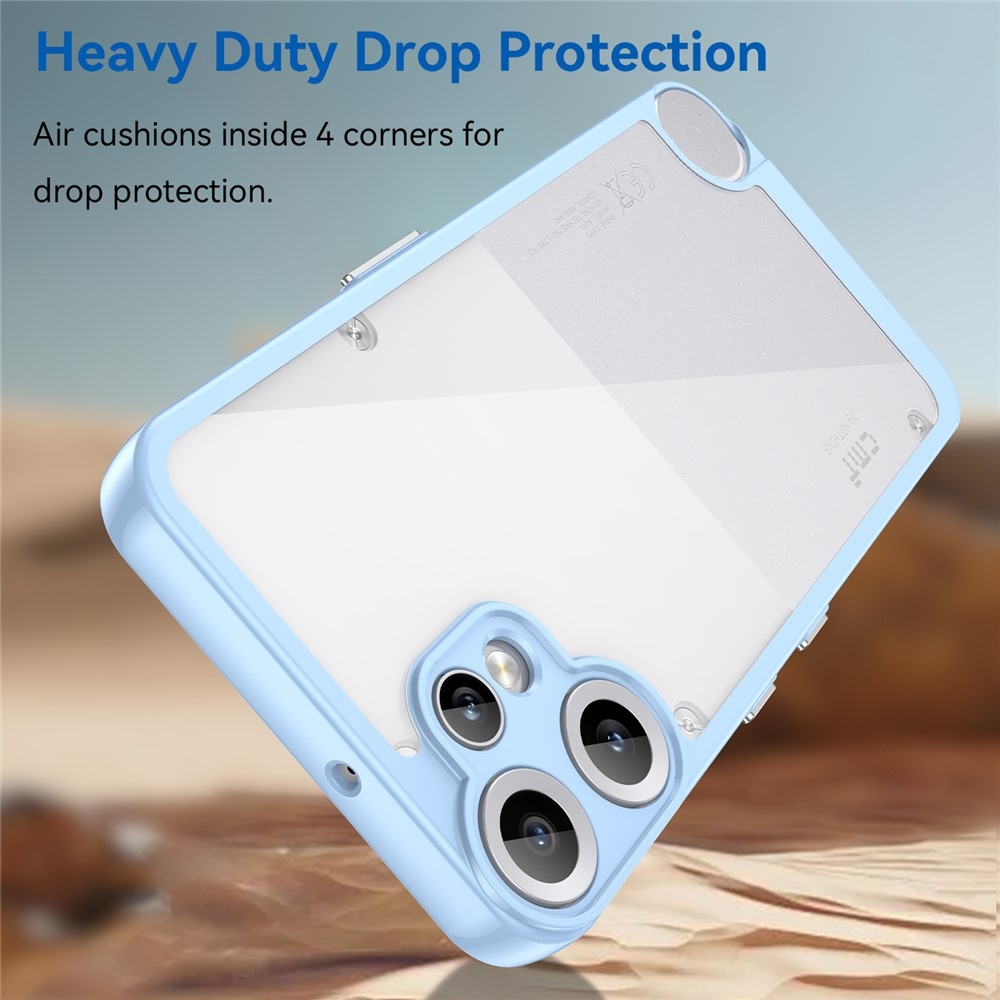 Gelový obal s pevnými zády na Nothing CMF Phone 2 Pro - modrý