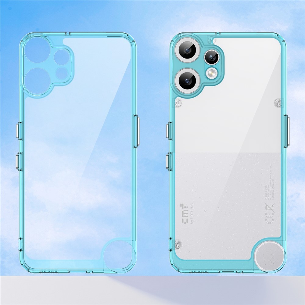 Gelový obal s pevnými zády na Nothing CMF Phone 2 Pro - světlemodrý