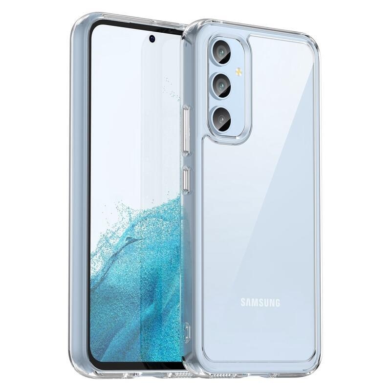 Gelový obal s pevnými zády na Samsung Galaxy A54 5G - průhledný