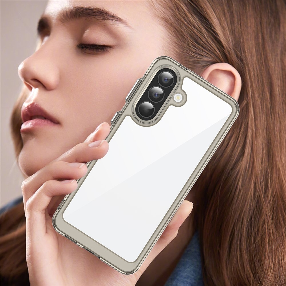 Gelový obal s pevnými zády na Samsung Galaxy A57 5G - šedý