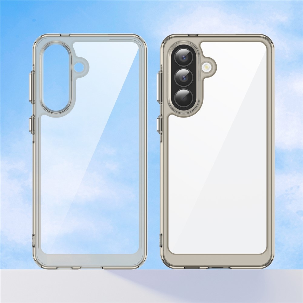 Gelový obal s pevnými zády na Samsung Galaxy A57 5G - šedý