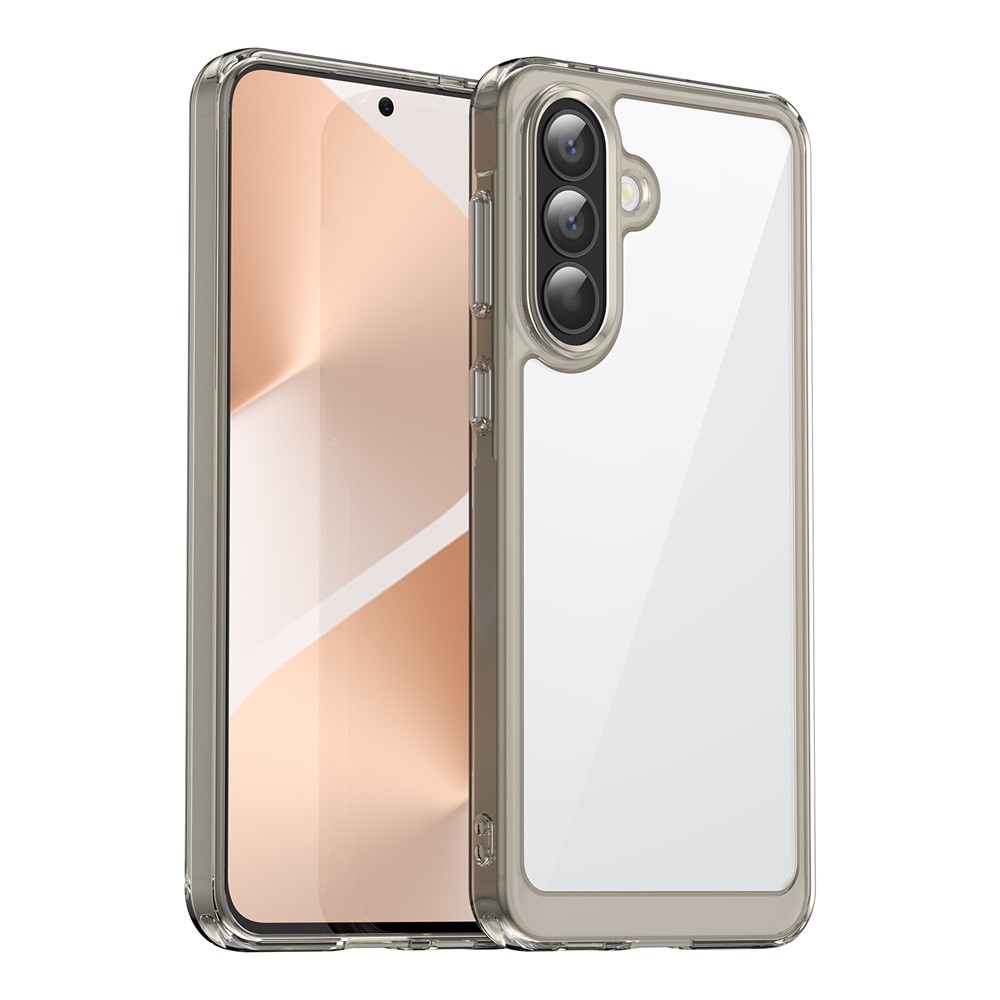 Gelový obal s pevnými zády na Samsung Galaxy A57 5G - šedý