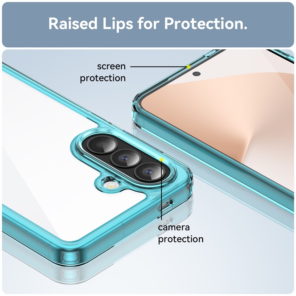 Gelový obal s pevnými zády na Samsung Galaxy A57 5G - světlemodrý