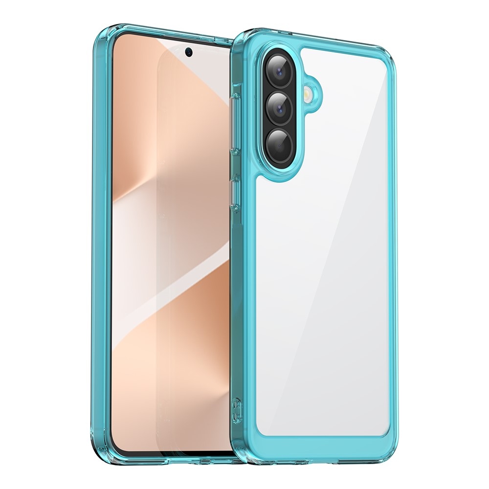 Gelový obal s pevnými zády na Samsung Galaxy A57 5G - světlemodrý