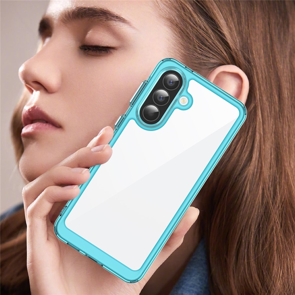 Gelový obal s pevnými zády na Samsung Galaxy A57 5G - světlemodrý