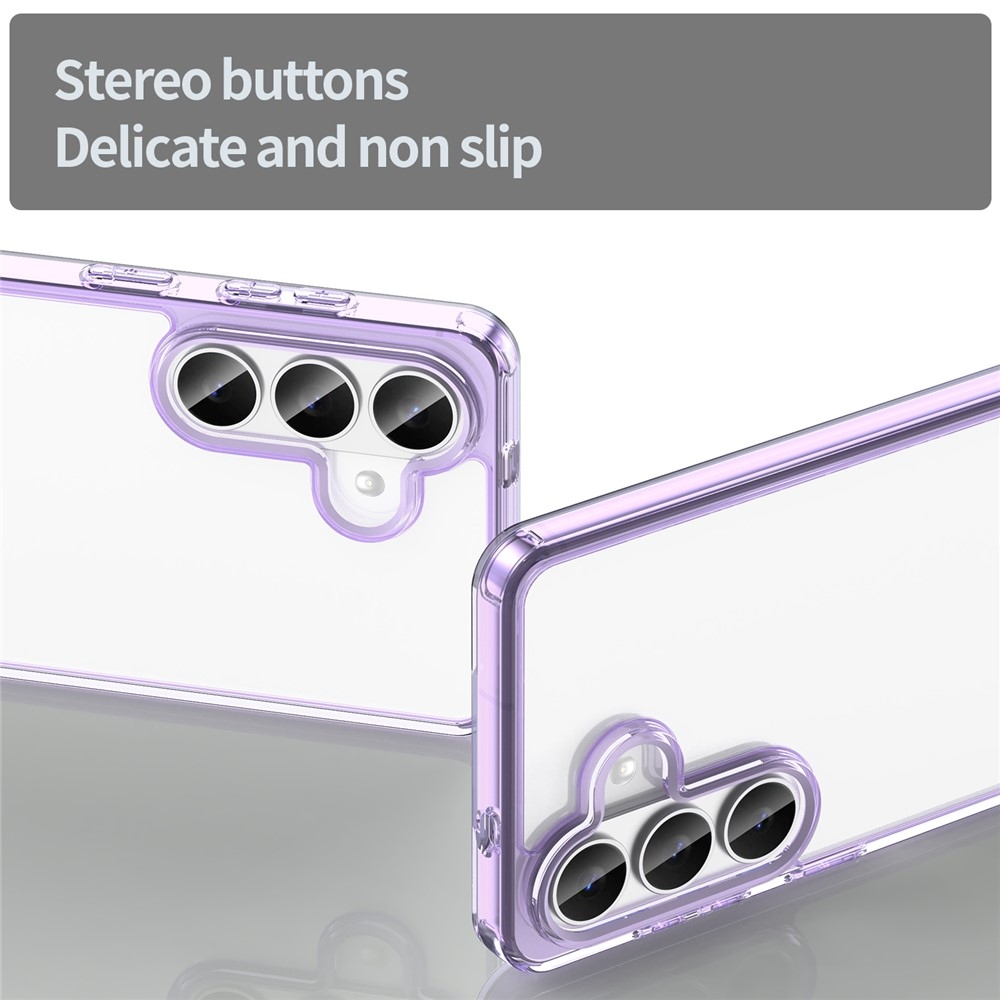 Gelový obal s pevnými zády na Samsung Galaxy S26/S26 Pro - fialový