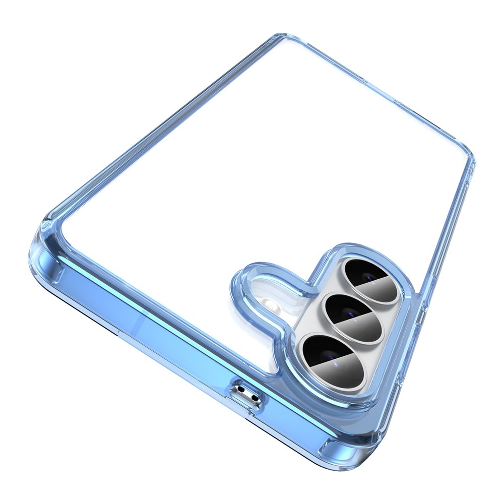 Gelový obal s pevnými zády na Samsung Galaxy S26/S26 Pro - modrý