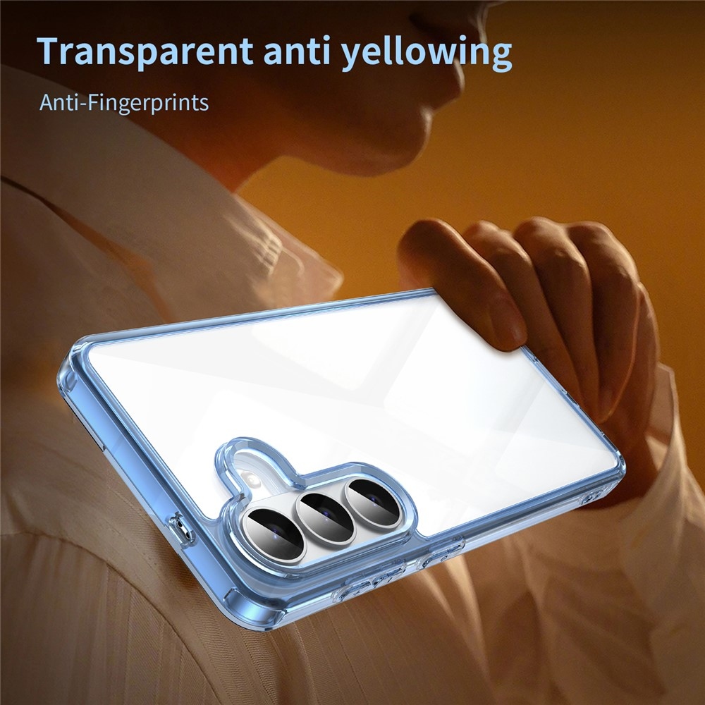 Gelový obal s pevnými zády na Samsung Galaxy S26/S26 Pro - modrý