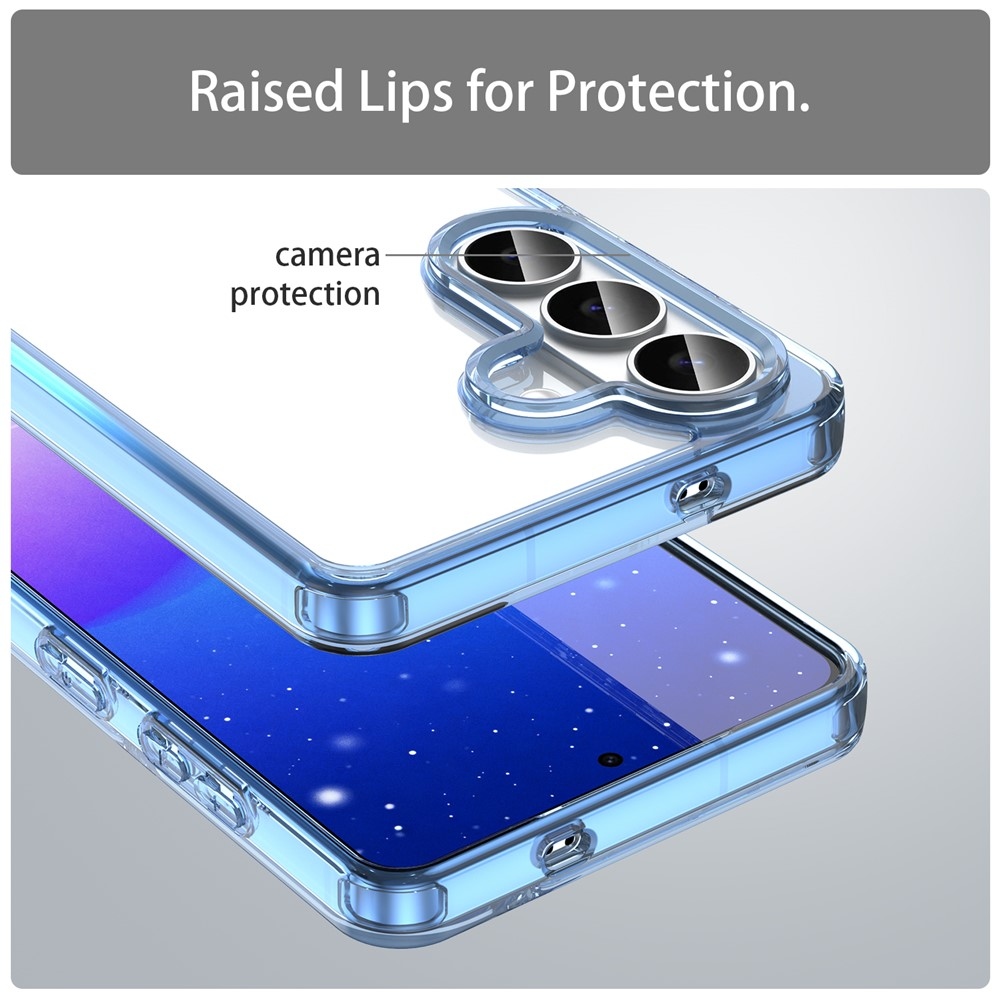 Gelový obal s pevnými zády na Samsung Galaxy S26/S26 Pro - modrý