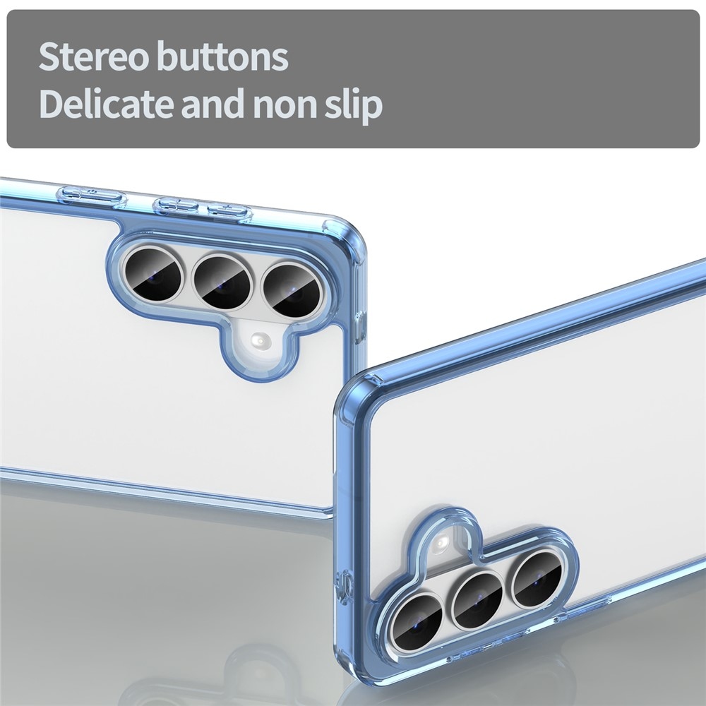 Gelový obal s pevnými zády na Samsung Galaxy S26/S26 Pro - modrý