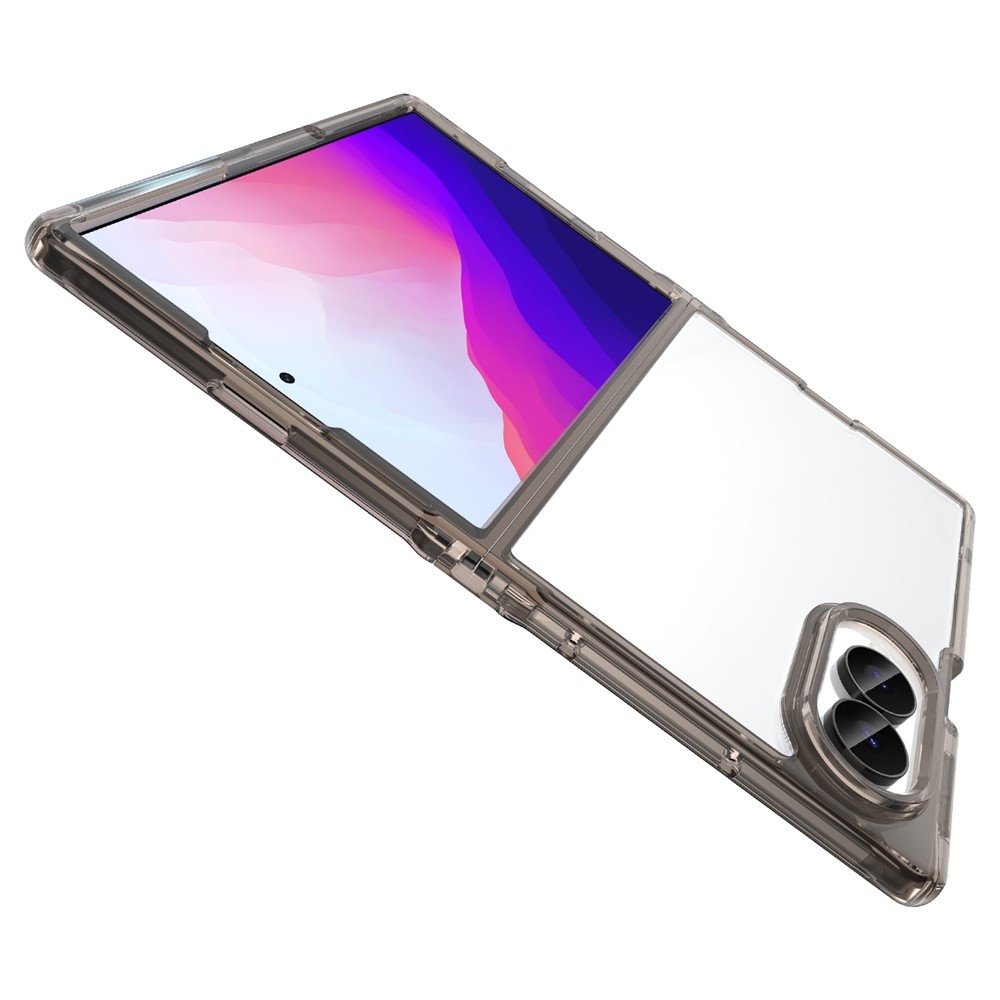 Gelový obal s pevnými zády na Samsung Galaxy Z Fold8 5G - černý