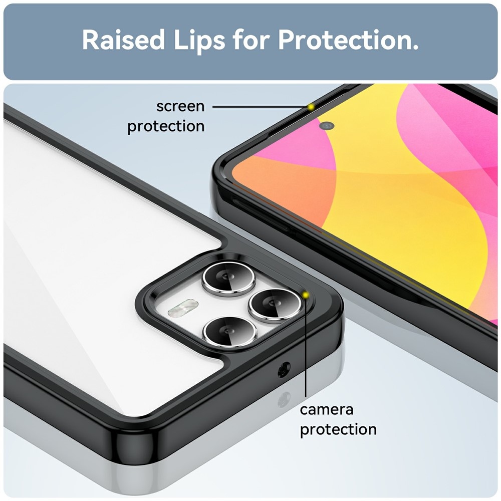 Gelový obal s pevnými zády na T-Mobile T Phone 3 Pro - černý