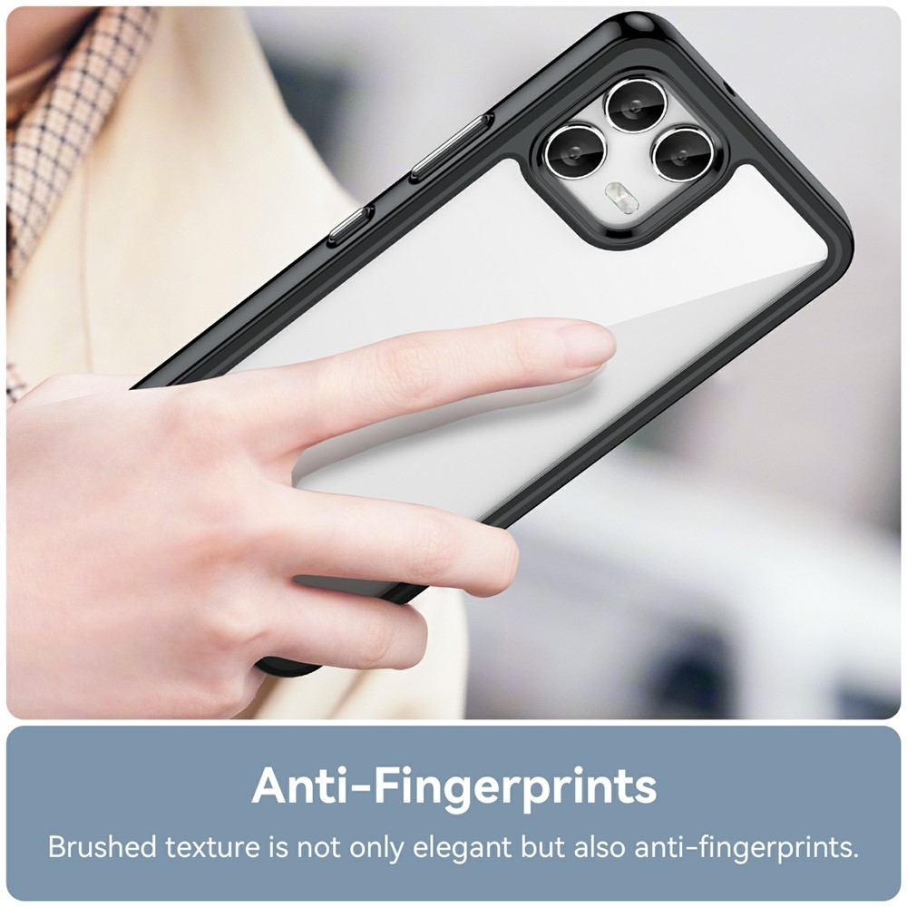 Gelový obal s pevnými zády na T-Mobile T Phone 3 Pro - černý