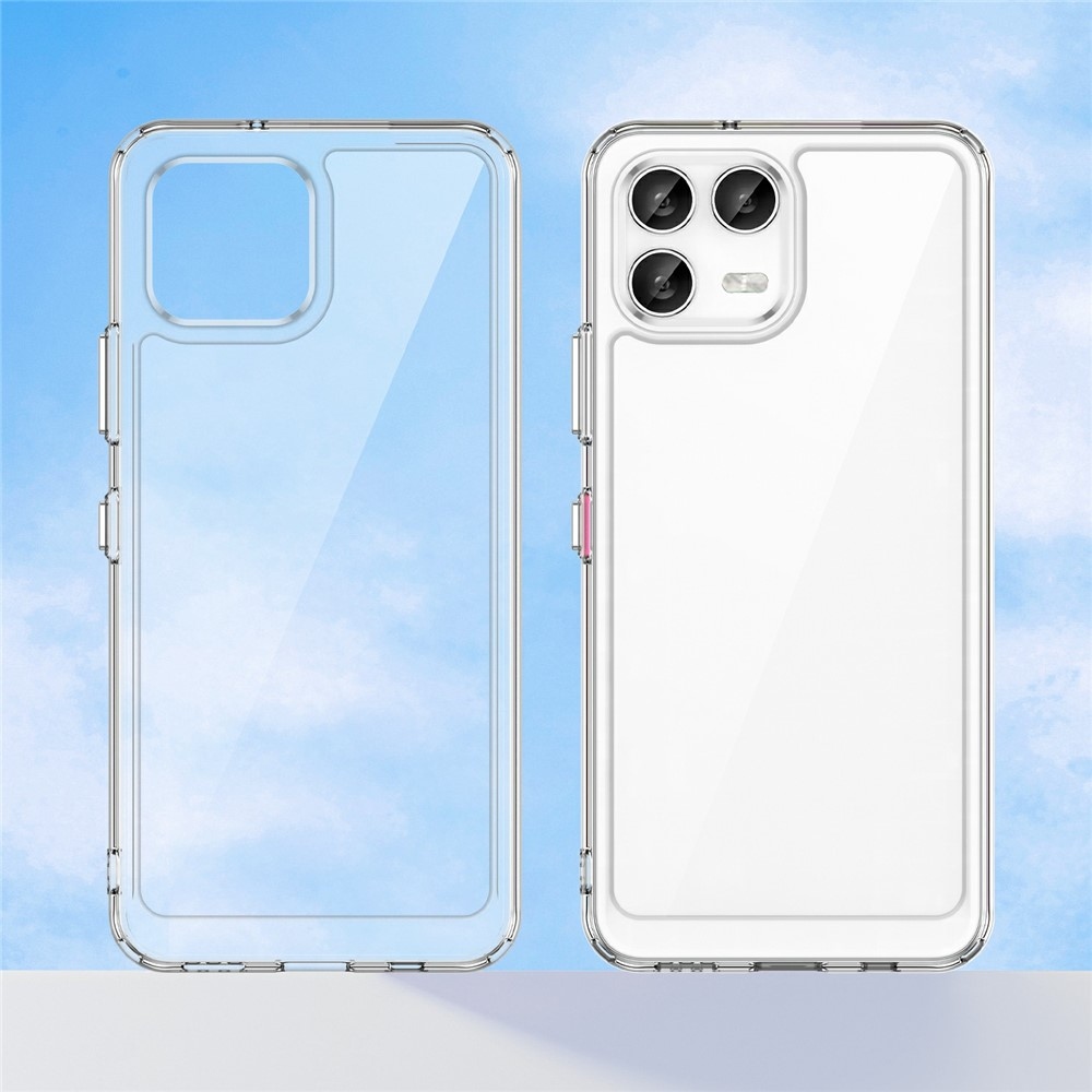 Gelový obal s pevnými zády na T-Mobile T Phone 3 Pro - průhledný