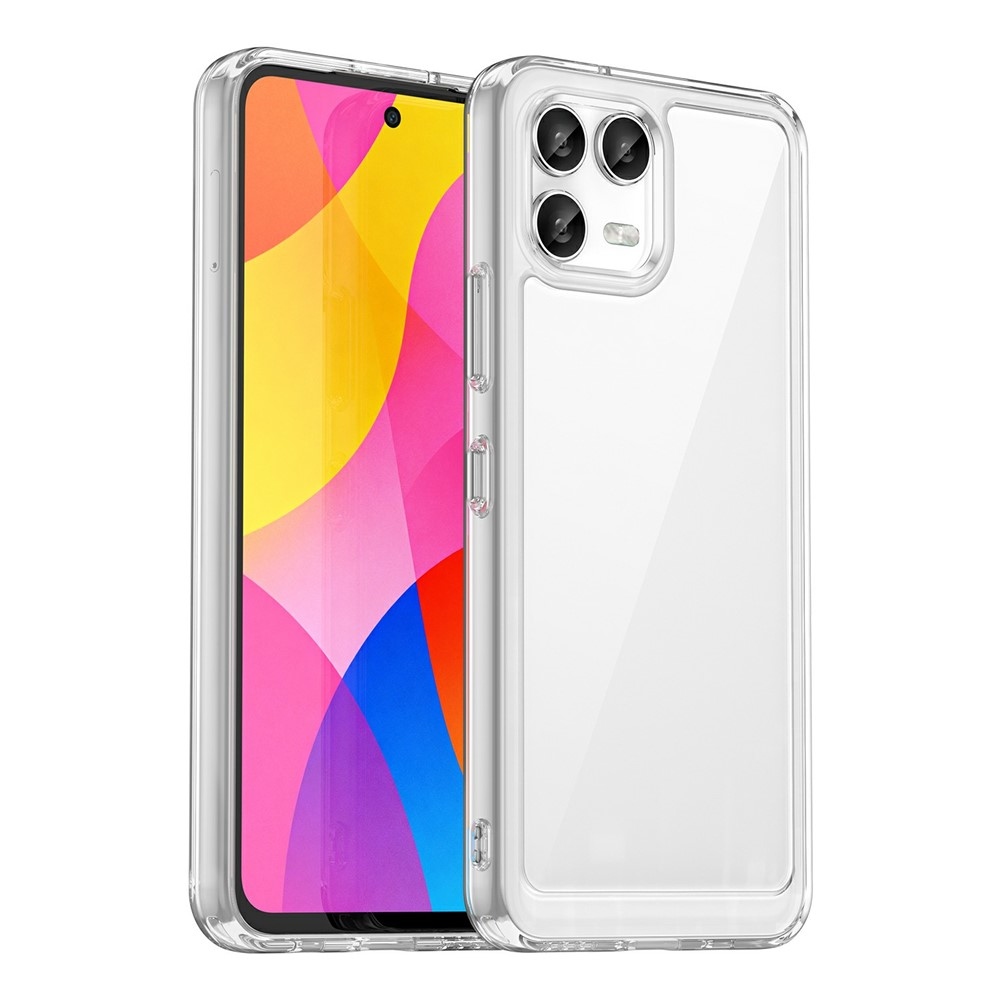 Gelový obal s pevnými zády na T-Mobile T Phone 3 Pro - průhledný