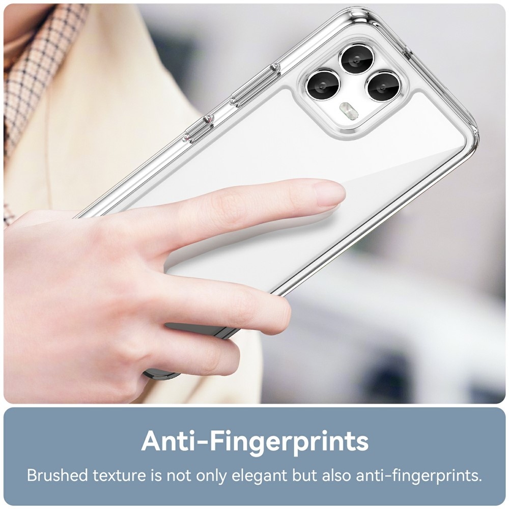 Gelový obal s pevnými zády na T-Mobile T Phone 3 Pro - průhledný