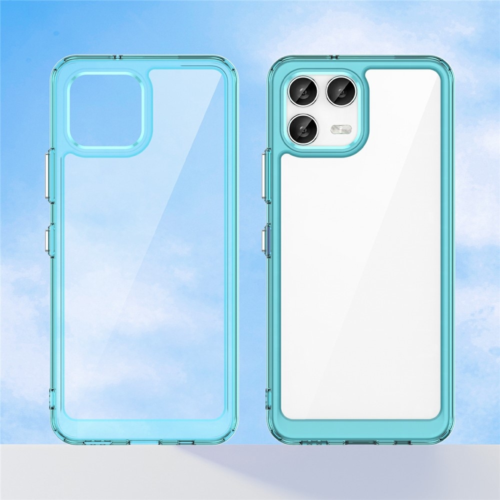 Gelový obal s pevnými zády na T-Mobile T Phone 3 Pro - světlemodrý