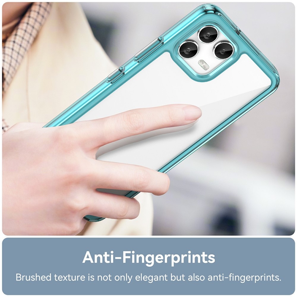 Gelový obal s pevnými zády na T-Mobile T Phone 3 Pro - světlemodrý