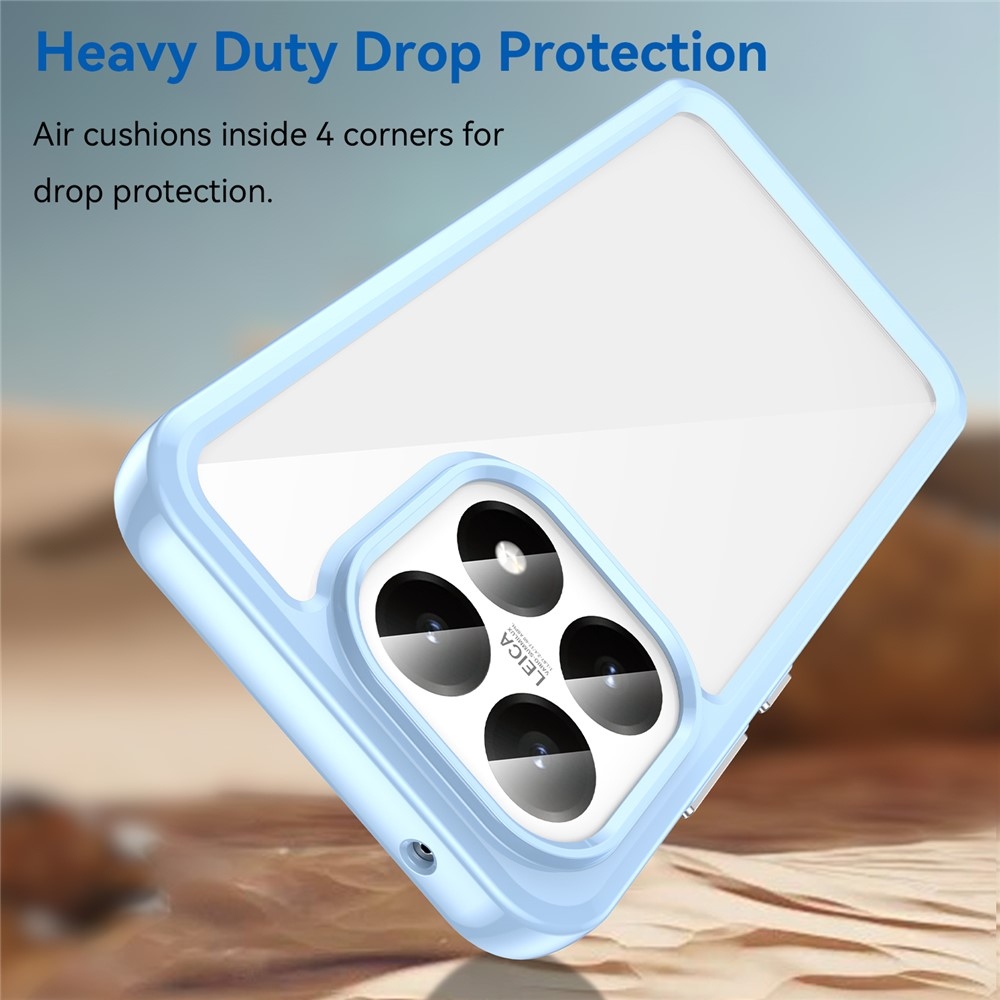 Gelový obal s pevnými zády na Xiaomi 15T - modrý