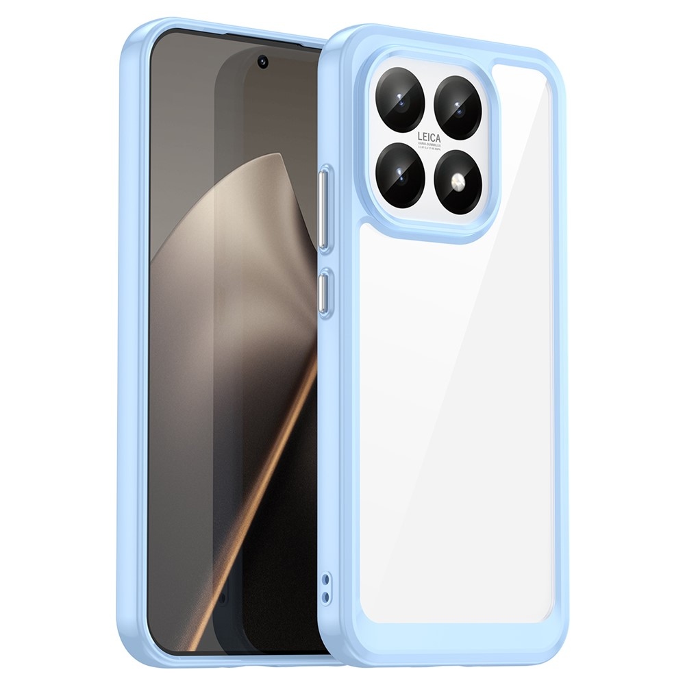 Gelový obal s pevnými zády na Xiaomi 15T - modrý