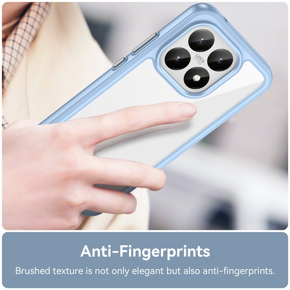 Gelový obal s pevnými zády na Xiaomi 15T - modrý