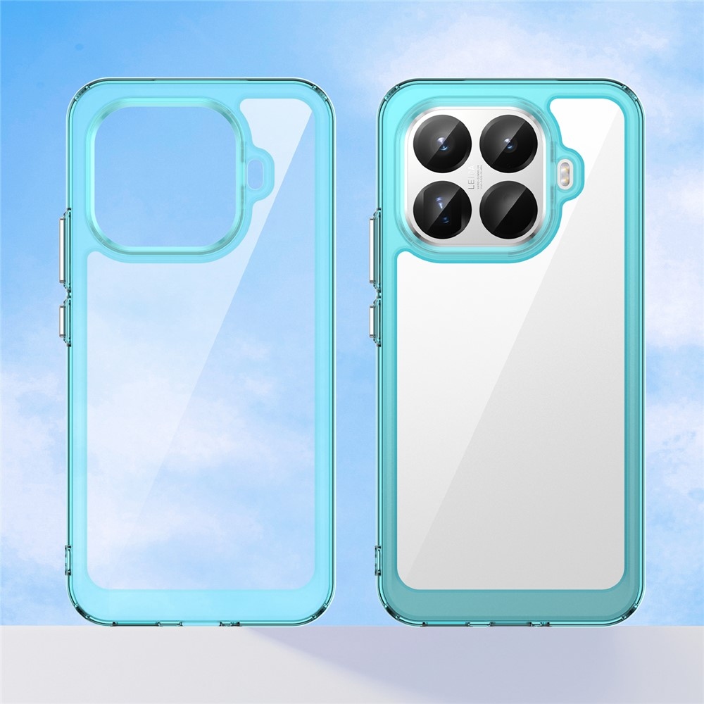 Gelový obal s pevnými zády na Xiaomi 15T Pro - světlemodrý