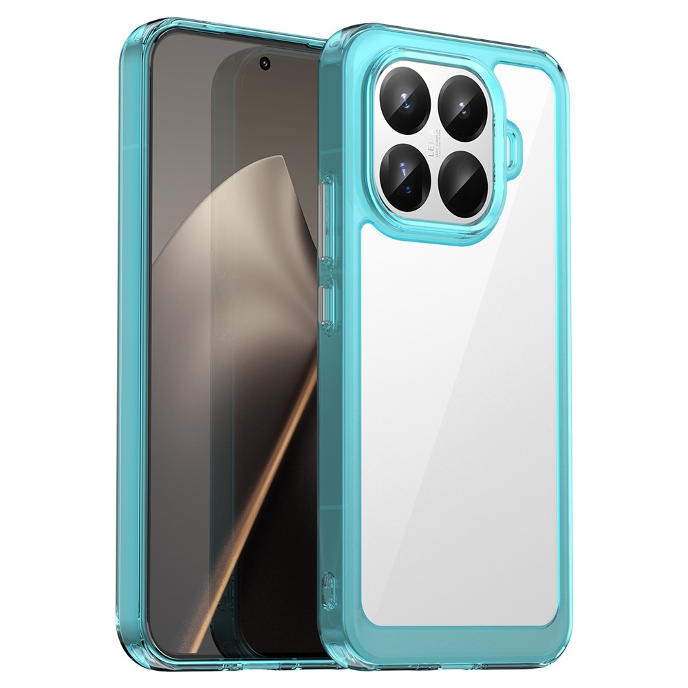 Gelový obal s pevnými zády na Xiaomi 15T Pro - světlemodrý