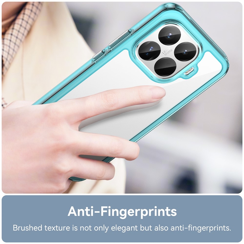 Gelový obal s pevnými zády na Xiaomi 15T Pro - světlemodrý