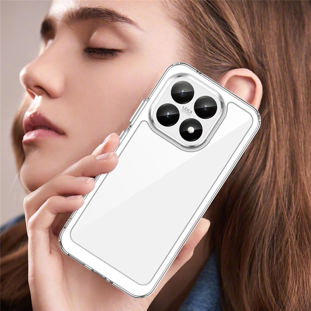 Gelový obal s pevnými zády na Xiaomi 15T - průhledný