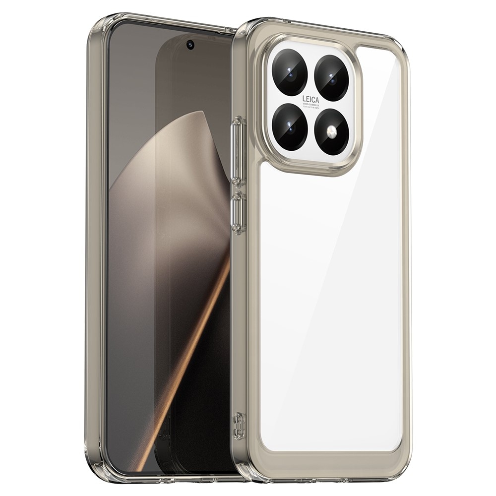 Gelový obal s pevnými zády na Xiaomi 15T - šedý