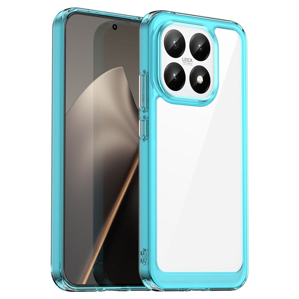 Gelový obal s pevnými zády na Xiaomi 15T - světlemodrý