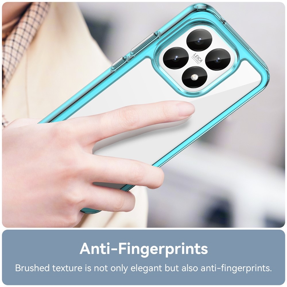 Gelový obal s pevnými zády na Xiaomi 15T - světlemodrý