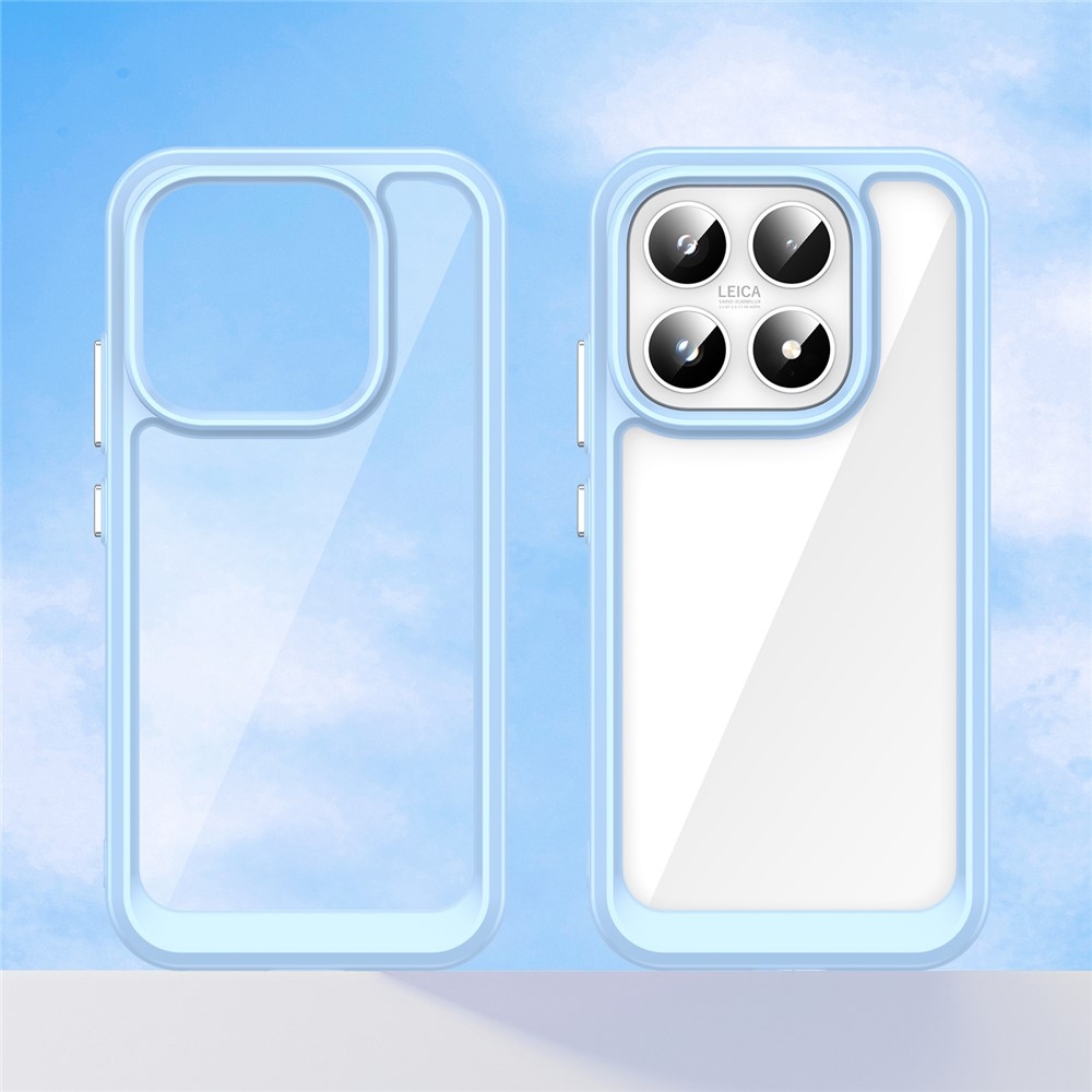 Gelový obal s pevnými zády na Xiaomi 17 - modrý