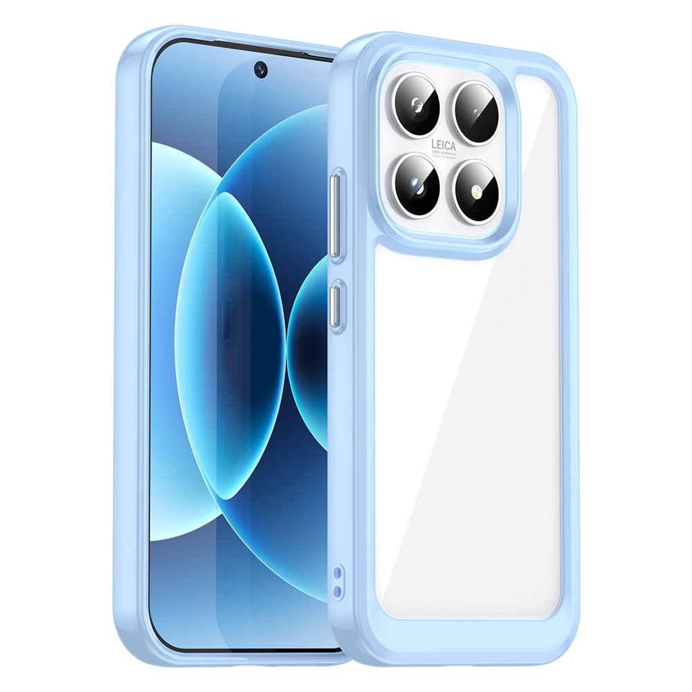 Gelový obal s pevnými zády na Xiaomi 17 - modrý