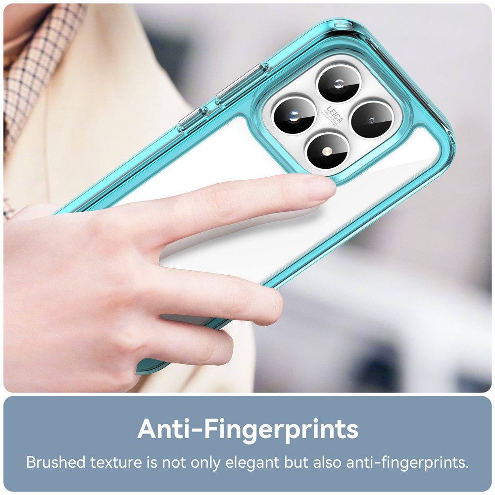 Gelový obal s pevnými zády na Xiaomi 17 - světlemodrý