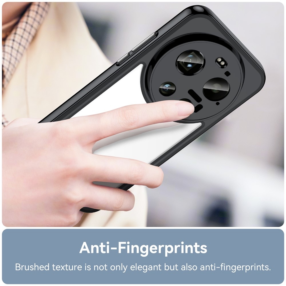 Gelový obal s pevnými zády na Xiaomi 17 Ultra - černý