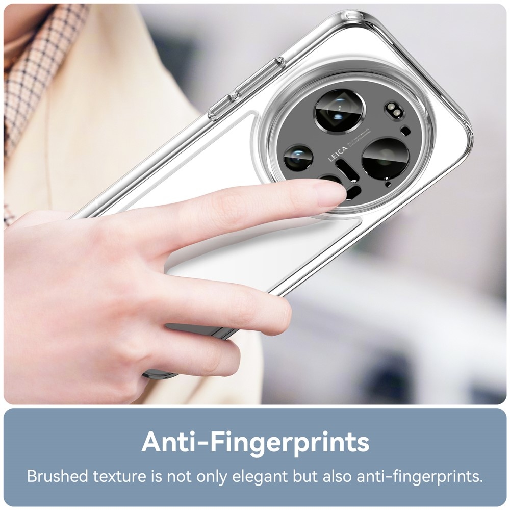 Gelový obal s pevnými zády na Xiaomi 17 Ultra - průhledný