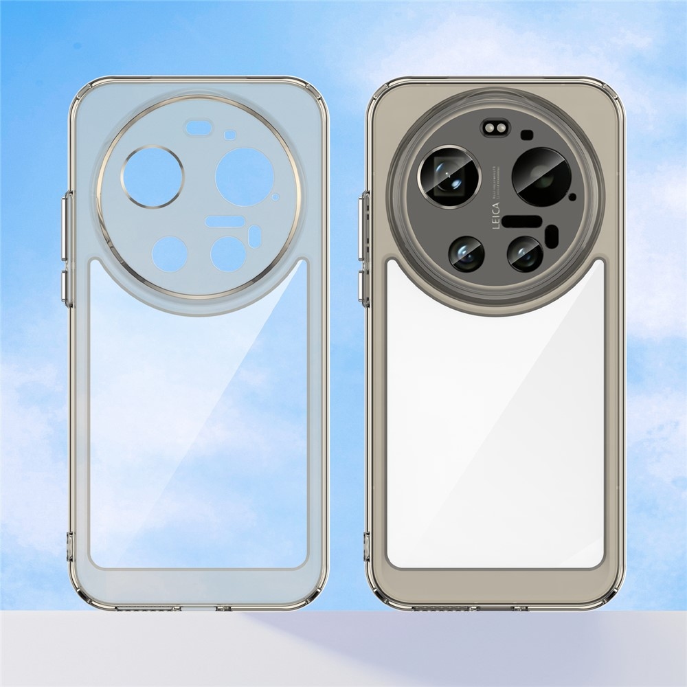 Gelový obal s pevnými zády na Xiaomi 17 Ultra - šedý