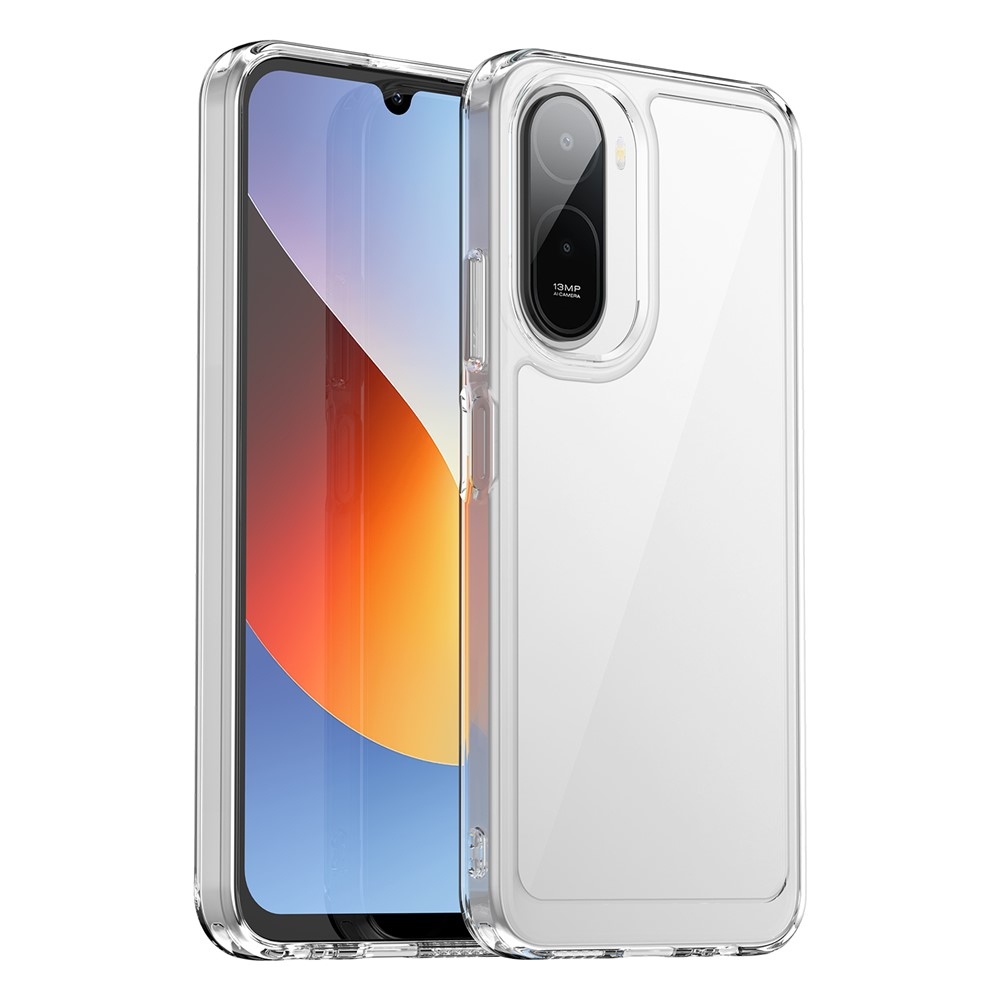 Gelový obal s pevnými zády na Xiaomi Redmi A7 Pro - průhledný