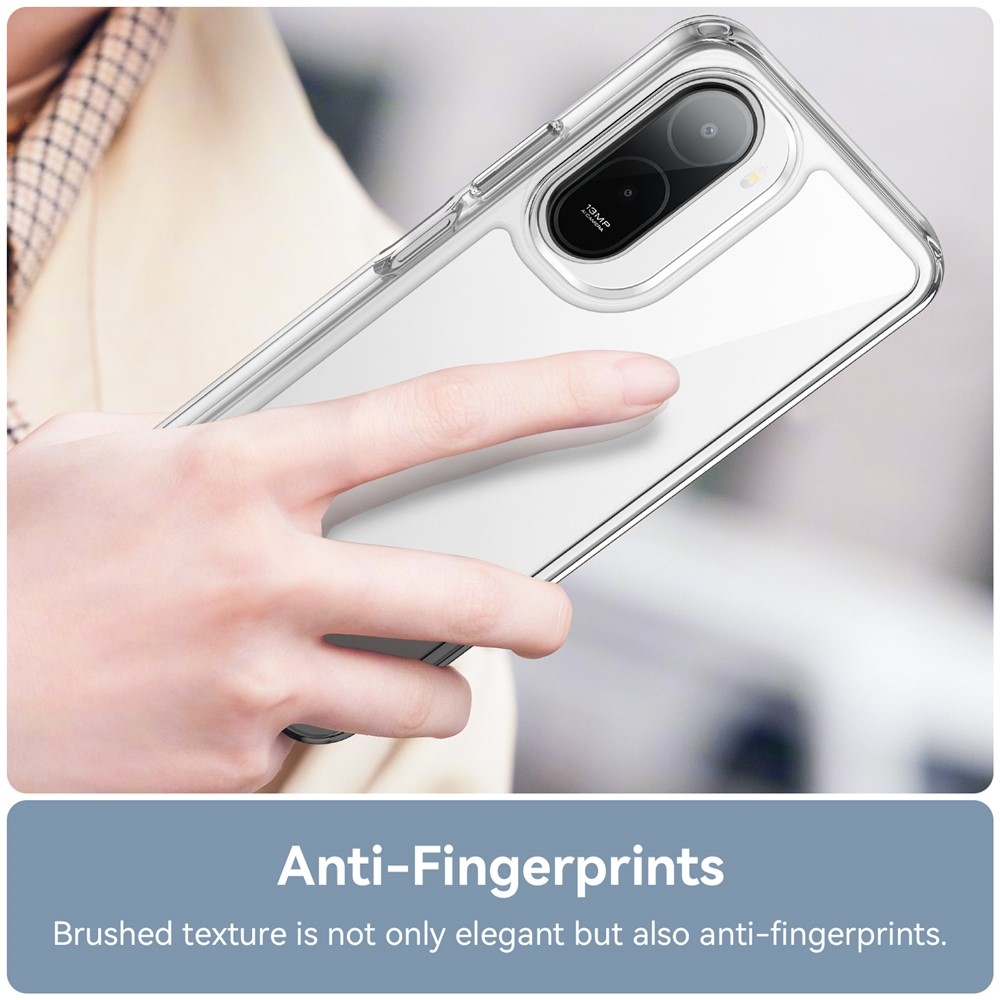 Gelový obal s pevnými zády na Xiaomi Redmi A7 Pro - průhledný