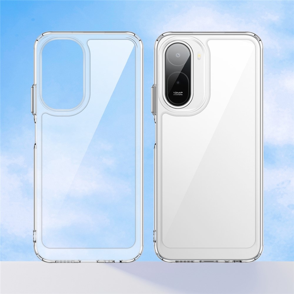Gelový obal s pevnými zády na Xiaomi Redmi A7 Pro - průhledný