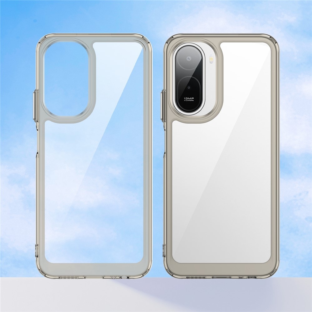 Gelový obal s pevnými zády na Xiaomi Redmi A7 Pro - šedý