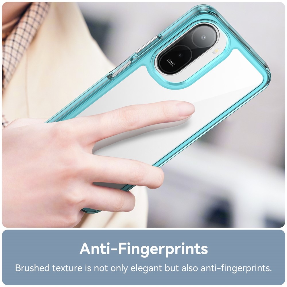 Gelový obal s pevnými zády na Xiaomi Redmi A7 Pro - světlemodrý