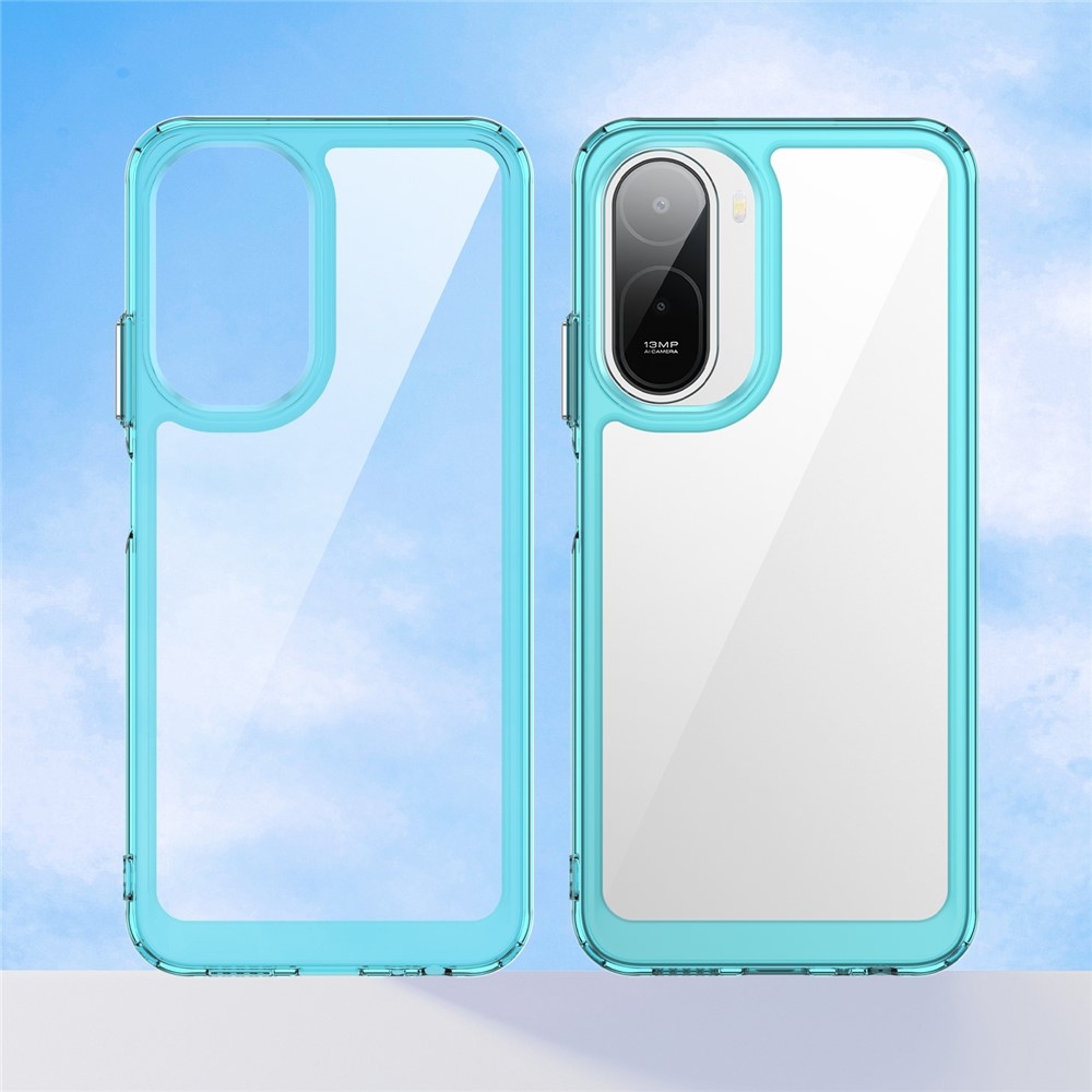 Gelový obal s pevnými zády na Xiaomi Redmi A7 Pro - světlemodrý