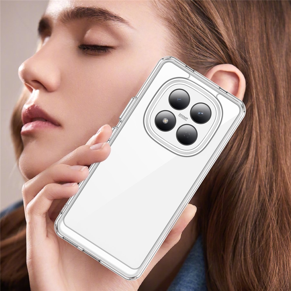 Gelový obal s pevnými zády na Xiaomi Redmi Note 15 Pro 4G - průhledný