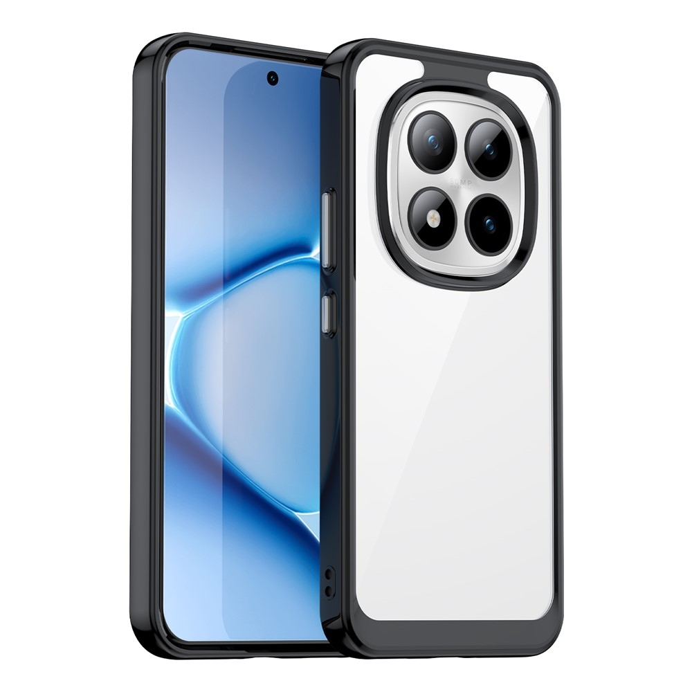 Gelový obal s pevnými zády na Xiaomi Redmi Note 15 Pro+ 5G - černý