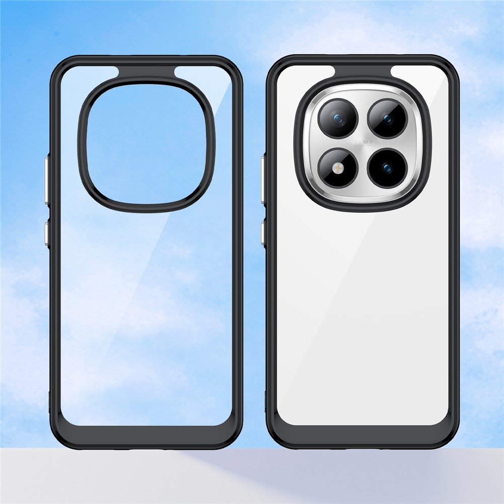 Gelový obal s pevnými zády na Xiaomi Redmi Note 15 Pro+ 5G - černý